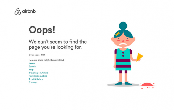 出错不尴尬:怎样设计404页面快速提升用户体验?(图3) 出错不尴尬:怎样设计404页面快速提升用户体验?(图3)